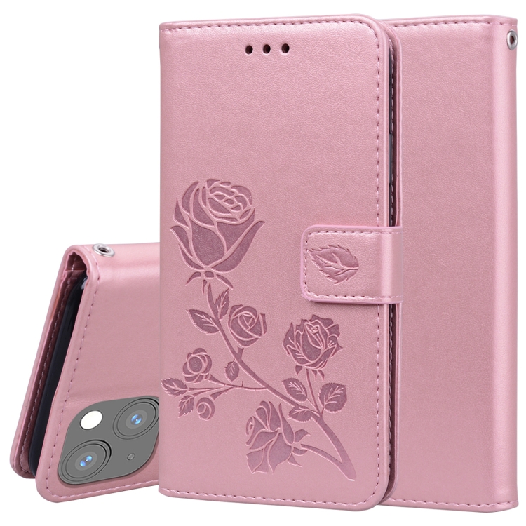 Rose Embossed Horizontal Flip PU Leather Case with Holder & Card Slots & Wallet For iPhone 13 mini(Rose Gold)
Rose Embossed Horizontal Flip PU Leather Case with Holder & Card Slots & Wallet For iPhone 13 mini(Rose Gold)