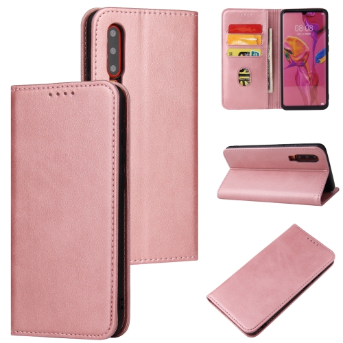 For Huawei P30 Calf Texture Magnetic Horizontal Flip Leather Case with Holder & Card Slots & Wallet(Rose Gold)
For Huawei P30 Calf Texture Magnetic Horizontal Flip Leather Case with Holder & Card Slots & Wallet(Rose Gold)