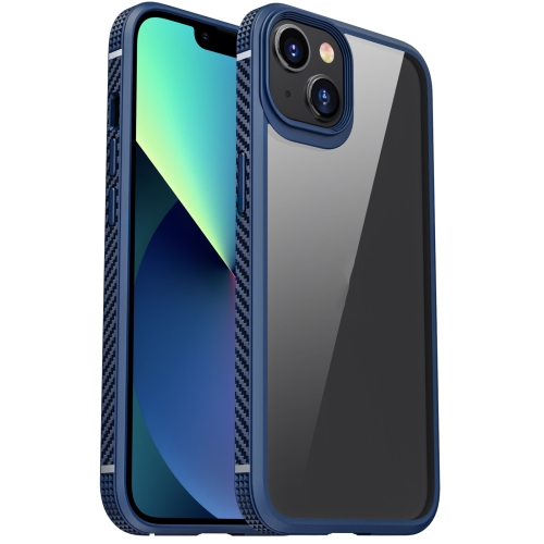 For iPhone 13 mini MG Series Carbon Fiber TPU + Clear PC Four-corner Airbag Shockproof Case (Blue)
For iPhone 13 mini MG Series Carbon Fiber TPU + Clear PC Four-corner Airbag Shockproof Case (Blue)