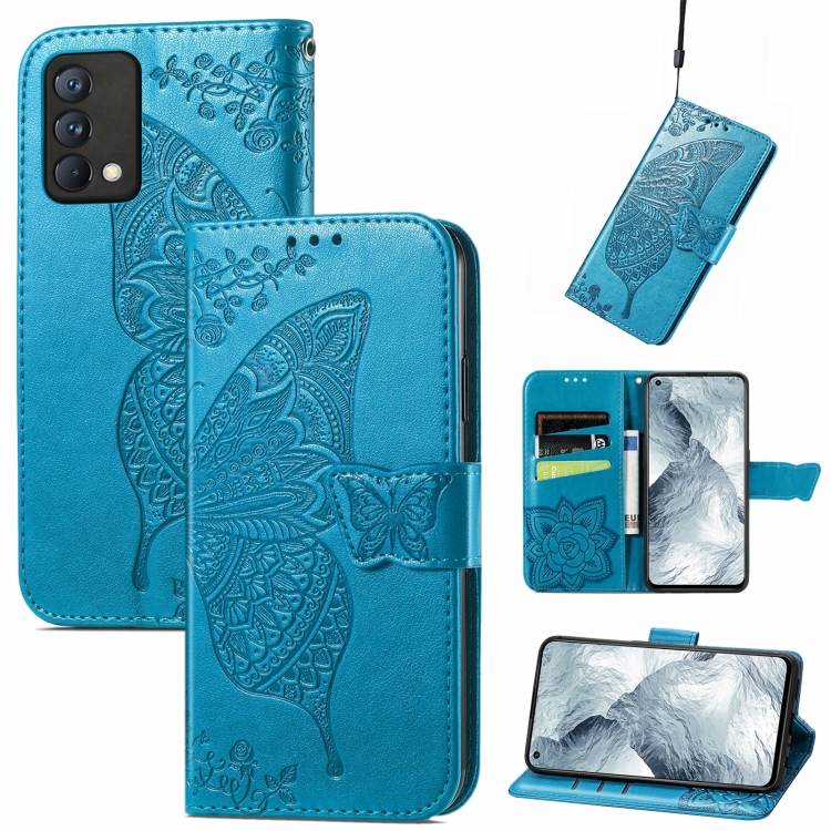 For OPPO Realme GT Master Butterfly Love Flower Embossed Horizontal Flip Leather Case with Holder & Card Slots & Wallet & Lanyard(Blue)
For OPPO Realme GT Master Butterfly Love Flower Embossed Horizontal Flip Leather Case with Holder & Card Slots & Wallet & Lanyard(Blue)