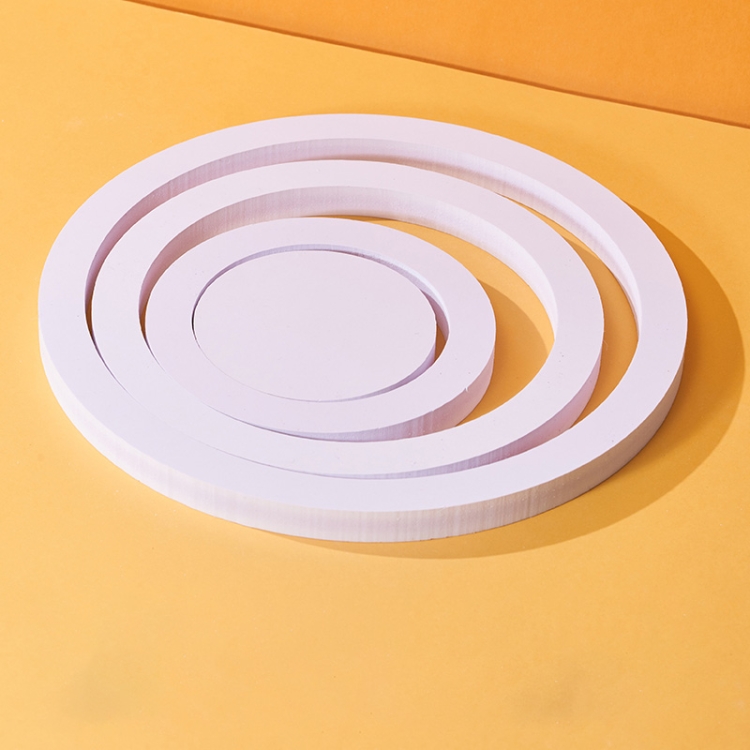 4 in 1 White Circle Geometric Solid Color Photography Photo Jewelry Cosmetics Background Table Shooting PVC Props
4 in 1 White Circle Geometric Solid Color Photography Photo Jewelry Cosmetics Background Table Shooting PVC Props