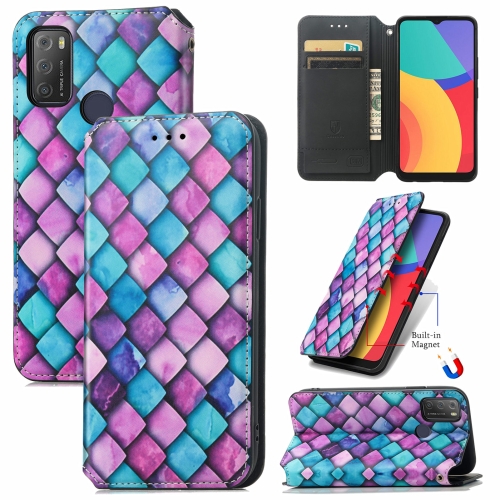 For Alcatel 1S (2021) Colorful Magnetic Horizontal Flip PU Leather Case with Holder & Card Slot & Wallet(Purple Scales)
For Alcatel 1S (2021) Colorful Magnetic Horizontal Flip PU Leather Case with Holder & Card Slot & Wallet(Purple Scales)