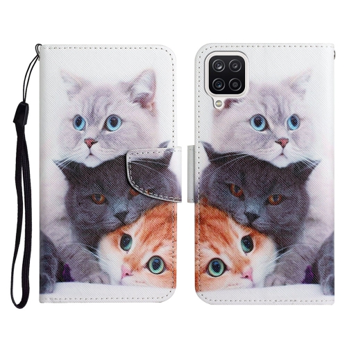 For Samsung Galaxy A12 Painted Pattern Horizontal Flip Leather Case with Holder & Card Slot & Wallet(Three Cats)
For Samsung Galaxy A12 Painted Pattern Horizontal Flip Leather Case with Holder & Card Slot & Wallet(Three Cats)