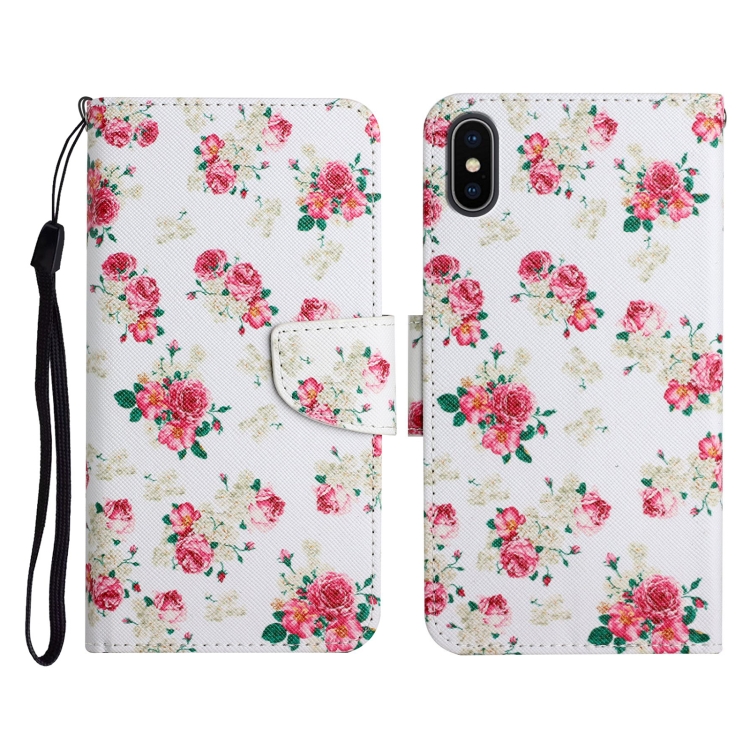Painted Pattern Horizontal Flip Leather Case with Holder & Card Slot & Wallet For iPhone X / XS(Red Peony Flower)
Painted Pattern Horizontal Flip Leather Case with Holder & Card Slot & Wallet For iPhone X / XS(Red Peony Flower)