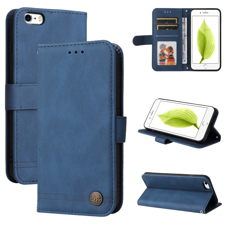 Skin Feel Life Tree Metal Button Horizontal Flip Leather Case with Holder & Card Slot & Wallet & Photo Frame & Strap For iPhone 6 / 6s(Blue)
Skin Feel Life Tree Metal Button Horizontal Flip Leather Case with Holder & Card Slot & Wallet & Photo Frame & Strap For iPhone 6 / 6s(Blue)