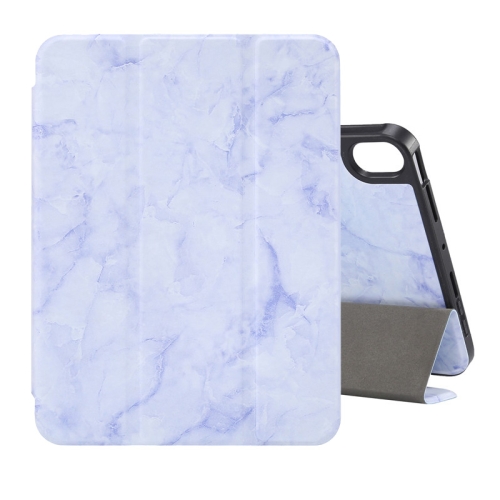 Marble Texture Pattern Horizontal Flip Leather Tablet Case with Three-folding Holder & Pen Slot & Sleep / Wake-up Function For iPad mini 6(Purple)
Marble Texture Pattern Horizontal Flip Leather Tablet Case with Three-folding Holder & Pen Slot & Sleep / Wake-up Function For iPad mini 6(Purple)