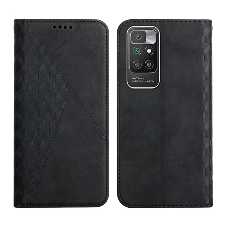 For Xiaomi Redmi 10 Diamond Pattern Splicing Skin Feel Magnetic Horizontal Flip Leather Case with Card Slots & Holder & Wallet(Black)
For Xiaomi Redmi 10 Diamond Pattern Splicing Skin Feel Magnetic Horizontal Flip Leather Case with Card Slots & Holder & Wallet(Black)