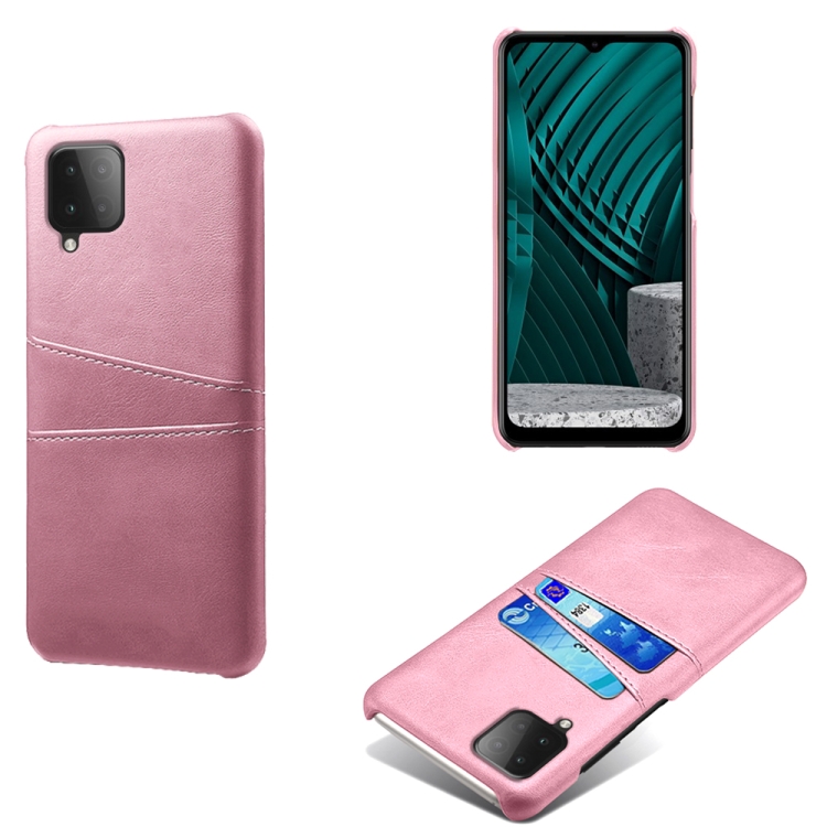 For Samsung Galaxy M12 Calf Texture PC + PU Leather Back Cover Shockproof Case with Dual Card Slots(Pink)
For Samsung Galaxy M12 Calf Texture PC + PU Leather Back Cover Shockproof Case with Dual Card Slots(Pink)