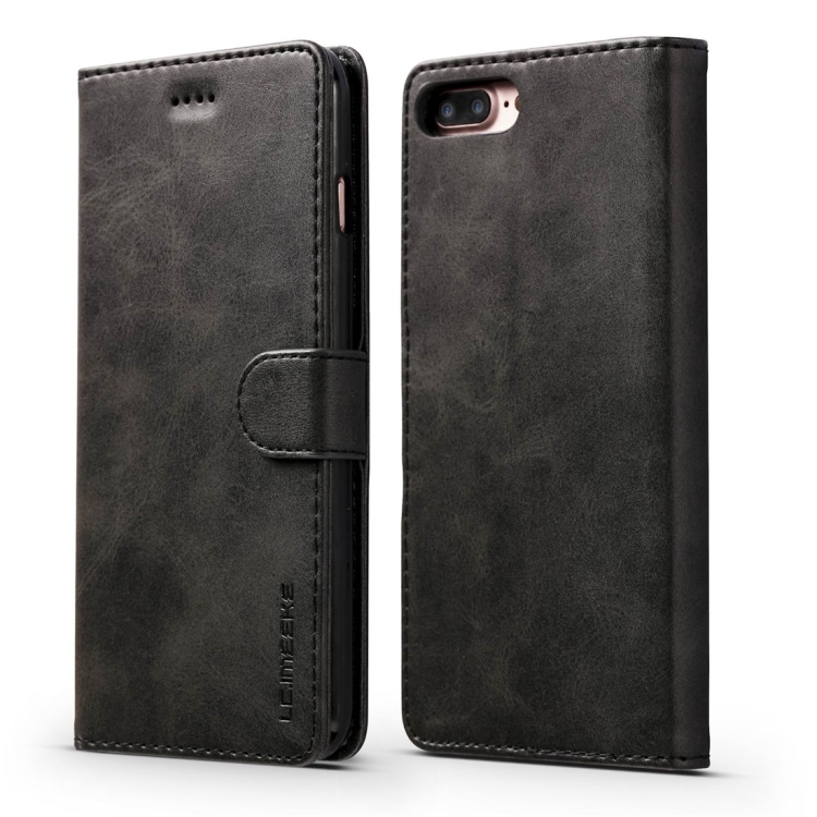 For iPhone 8 Plus / 7 Plus LC.IMEEKE Calf Texture Horizontal Flip Leather Case, with Holder & Card Slots & Wallet(Black)
For iPhone 8 Plus / 7 Plus LC.IMEEKE Calf Texture Horizontal Flip Leather Case, with Holder & Card Slots & Wallet(Black)