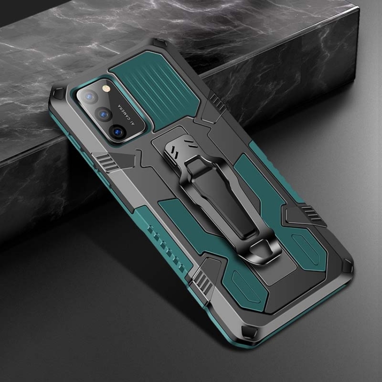 For Samsung Galaxy A03s 166mm Armor Warrior Shockproof PC + TPU Protective Case(Army Green)
For Samsung Galaxy A03s 166mm Armor Warrior Shockproof PC + TPU Protective Case(Army Green)
