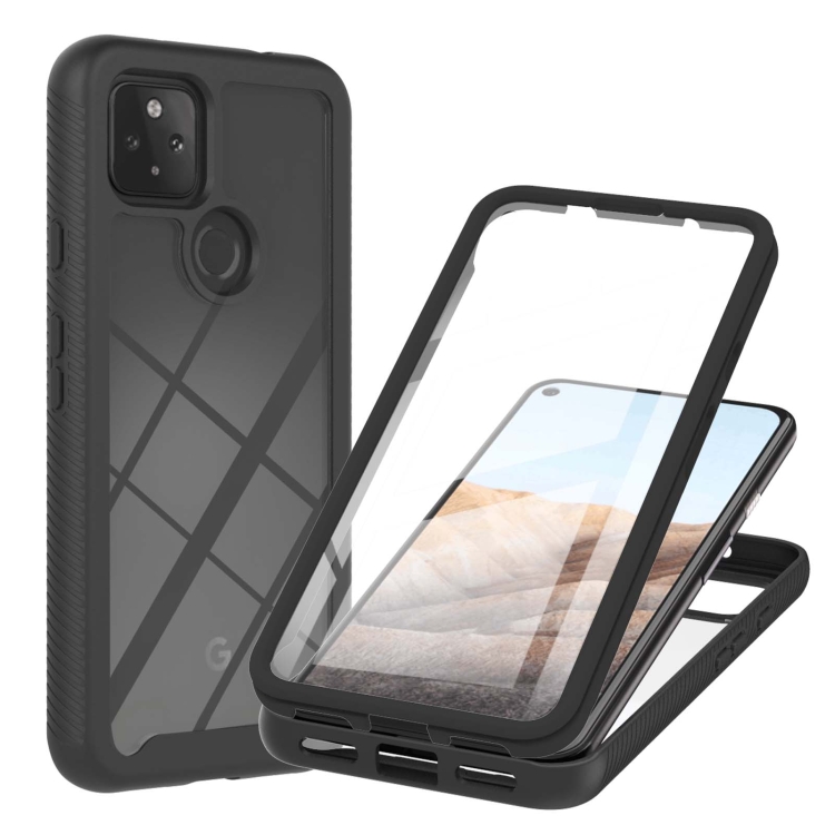 For Google Pixel 5A 5G Starry Sky Solid Color Series Shockproof PC + TPU Protective Case with PET Film(Black)
For Google Pixel 5A 5G Starry Sky Solid Color Series Shockproof PC + TPU Protective Case with PET Film(Black)