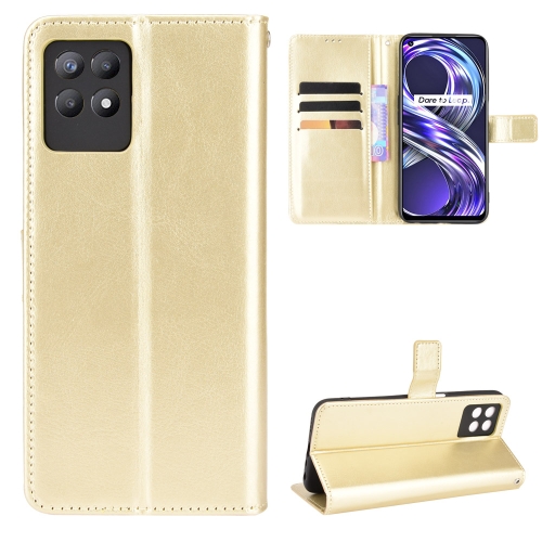 For OPPO Realme 8i Crazy Horse Texture Horizontal Flip Leather Case with Holder & Card Slots & Lanyard(Gold)
For OPPO Realme 8i Crazy Horse Texture Horizontal Flip Leather Case with Holder & Card Slots & Lanyard(Gold)
