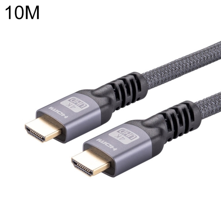 HDMI 2.0 Male to HDMI 2.0 Male 4K Ultra-HD Braided Adapter Cable, Cable Length:10m(Grey)
HDMI 2.0 Male to HDMI 2.0 Male 4K Ultra-HD Braided Adapter Cable, Cable Length:10m(Grey)