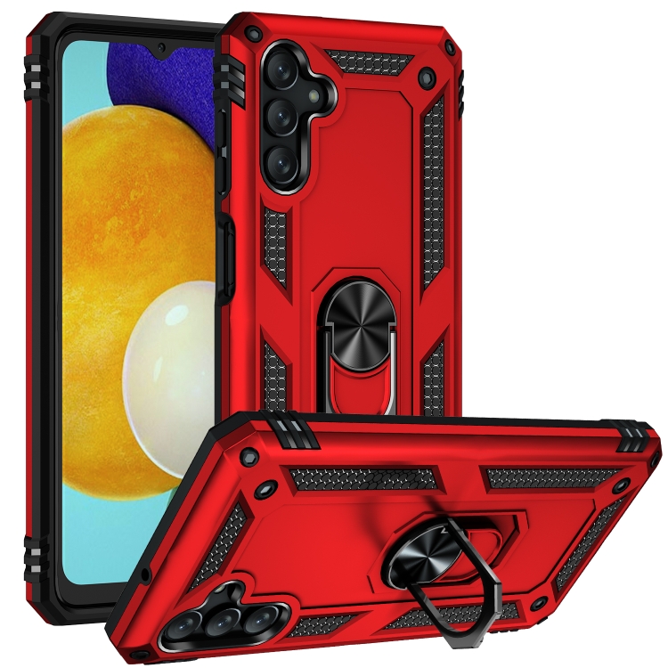 For Samsung Galaxy A13 5G Shockproof TPU + PC Protective Case with 360 Degree Rotating Holder(Red)
For Samsung Galaxy A13 5G Shockproof TPU + PC Protective Case with 360 Degree Rotating Holder(Red)