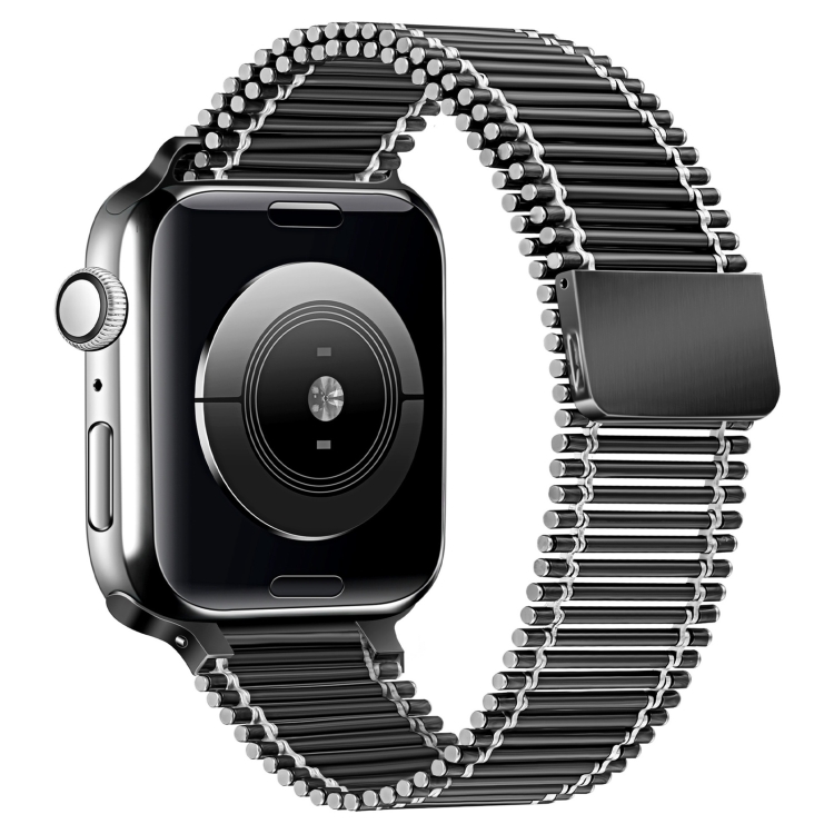 Chain Loop Steel Watch Band For Apple Watch Series 7 41mm / 6&SE&5&4 40mm / 3&2&1 38mm(Black Silver)
Chain Loop Steel Watch Band For Apple Watch Series 7 41mm / 6&SE&5&4 40mm / 3&2&1 38mm(Black Silver)