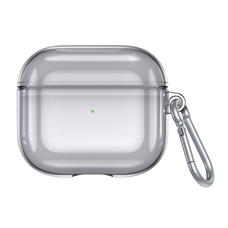 USAMS US-BH740 Pure Clear TPU Earphone Protective Case with Carabiner For AirPods 3(Transparent Black)
USAMS US-BH740 Pure Clear TPU Earphone Protective Case with Carabiner For AirPods 3(Transparent Black)