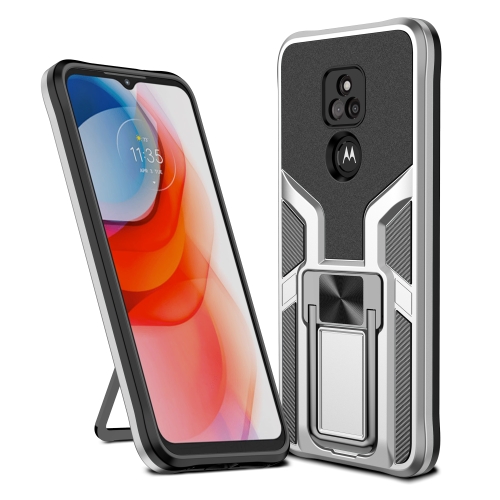 For Motorola Moto G Play 2021 Armor 2 in 1 PC + TPU Magnetic Shockproof Case with Foldable Holder(Silver)
For Motorola Moto G Play 2021 Armor 2 in 1 PC + TPU Magnetic Shockproof Case with Foldable Holder(Silver)