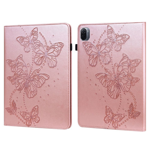 For Xiaomi Pad 5 / 5 Pro Embossed Butterfly Pattern Horizontal Flip Leather Tablet Case(Pink)
For Xiaomi Pad 5 / 5 Pro Embossed Butterfly Pattern Horizontal Flip Leather Tablet Case(Pink)
