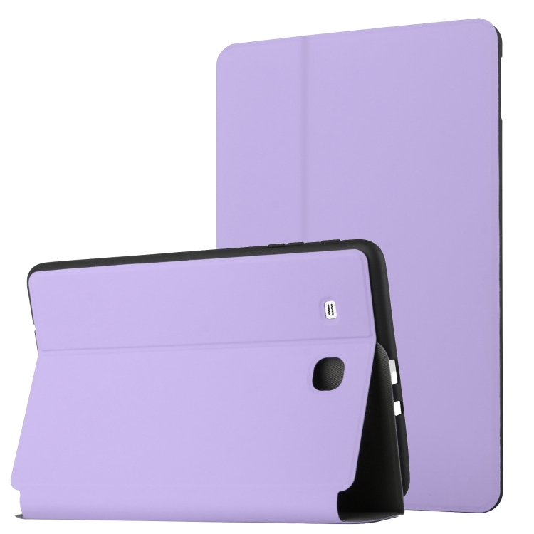 For Samsung Galaxy Tab E 9.6 T560/T561/T565/T567V Dual-Folding Horizontal Flip Tablet Leather Case with Holder (Light Purple)
For Samsung Galaxy Tab E 9.6 T560/T561/T565/T567V Dual-Folding Horizontal Flip Tablet Leather Case with Holder (Light Purple)