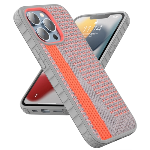 Mutural Coconut Series PC+TPU Gypsophila Fluorescent Woven Phone Protective Case For iPhone 13 Pro Max(Gray Orange)
Mutural Coconut Series PC+TPU Gypsophila Fluorescent Woven Phone Protective Case For iPhone 13 Pro Max(Gray Orange)