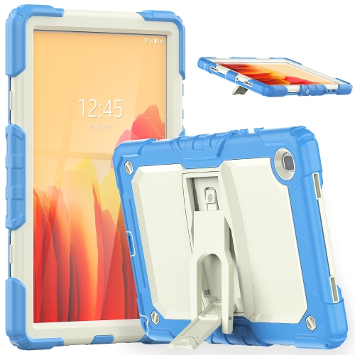 Shockproof Colorful Silicone + Beige PC Tablet Protective Case with Holder & Shoulder Strap For Samsung Galaxy Tab A7 2020 T500(Blue)
Shockproof Colorful Silicone + Beige PC Tablet Protective Case with Holder & Shoulder Strap For Samsung Galaxy Tab A7 2020 T500(Blue)
