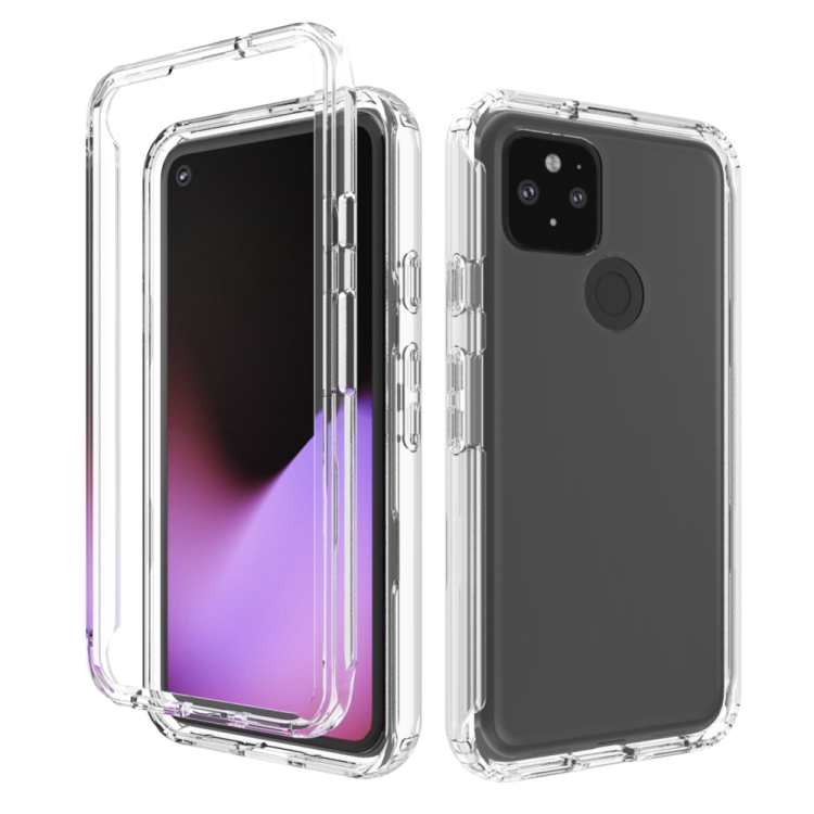 For Google Pixel 5 High Transparency Two-color Gradient PC + TPU Phone Protective Case(Transparent)
For Google Pixel 5 High Transparency Two-color Gradient PC + TPU Phone Protective Case(Transparent)