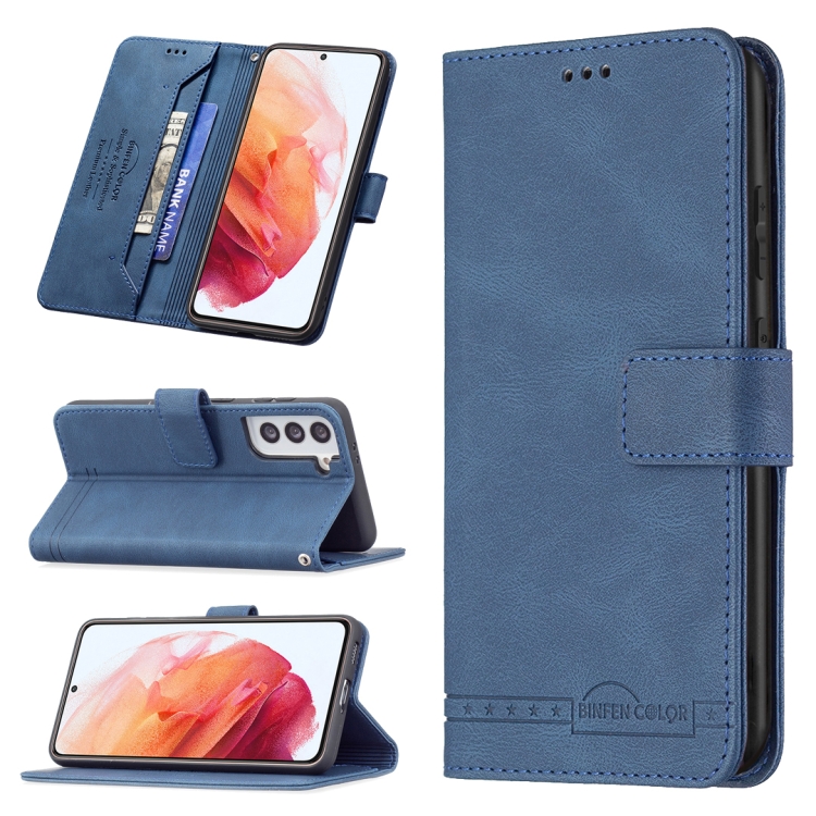For Samsung Galaxy S21 5G Magnetic Clasp RFID Blocking Anti-Theft Leather Case with Holder & Card Slots & Wallet(Blue)
For Samsung Galaxy S21 5G Magnetic Clasp RFID Blocking Anti-Theft Leather Case with Holder & Card Slots & Wallet(Blue)