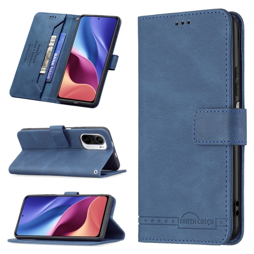 For Xiaomi Mi 11i / Poco F3 Magnetic Clasp RFID Blocking Anti-Theft Leather Case with Holder & Card Slots & Wallet(Blue)
For Xiaomi Mi 11i / Poco F3 Magnetic Clasp RFID Blocking Anti-Theft Leather Case with Holder & Card Slots & Wallet(Blue)