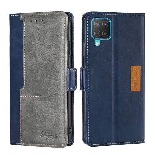For Samsung Galaxy M12 / F12 Retro Texture Contrast Color Buckle Horizontal Flip Leather Case with Holder(Blue+Grey)
For Samsung Galaxy M12 / F12 Retro Texture Contrast Color Buckle Horizontal Flip Leather Case with Holder(Blue+Grey)