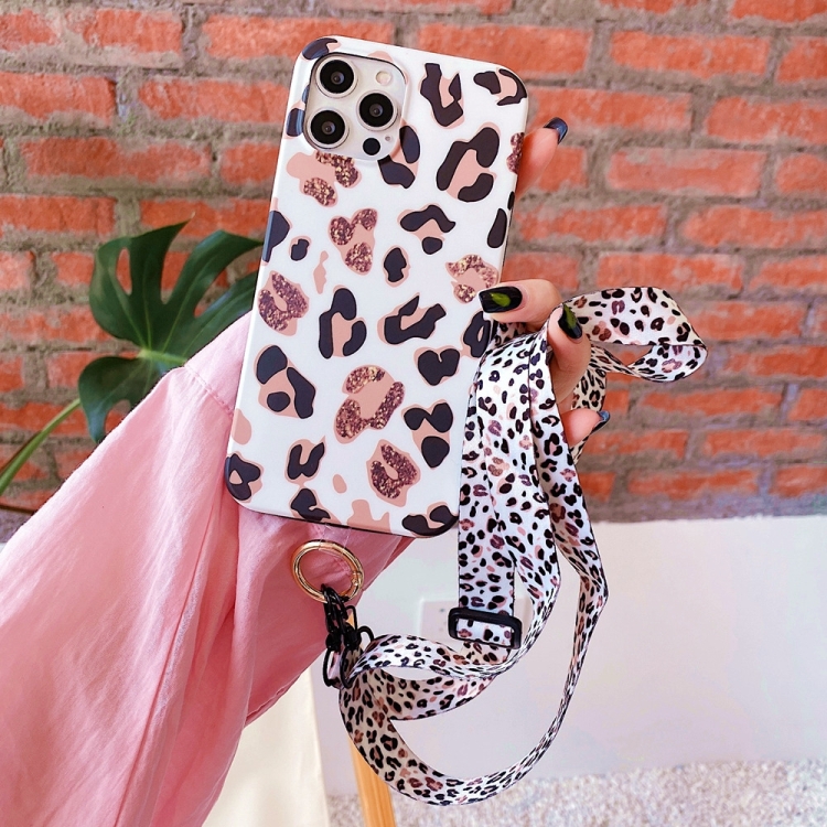 Leopard Print TPU Straight Edge Phone Case with Lanyard For iPhone 13 Pro(White)
Leopard Print TPU Straight Edge Phone Case with Lanyard For iPhone 13 Pro(White)
