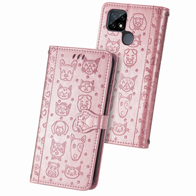 For OPPO Realme C21Y Cat and Dog Embossed Horizontal Flip Phone Leather Case with Holder & Card Slot & Wallet & Lanyard(Rose Gold)
For OPPO Realme C21Y Cat and Dog Embossed Horizontal Flip Phone Leather Case with Holder & Card Slot & Wallet & Lanyard(Rose Gold)