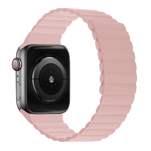 Silicone Magnetic Integrated Short Strap Watch Band For Apple Watch Series 7 41mm / 6&SE&5&4 40mm / 3&2&1 38mm(Pink)
Silicone Magnetic Integrated Short Strap Watch Band For Apple Watch Series 7 41mm / 6&SE&5&4 40mm / 3&2&1 38mm(Pink)