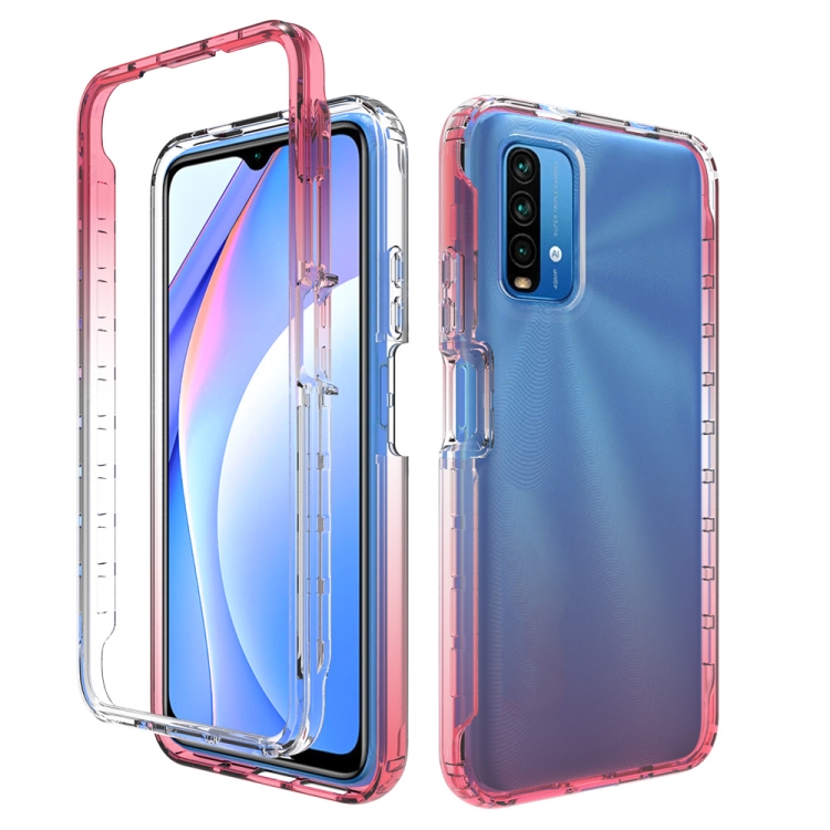 For Xiaomi Poco M3 High Transparency Two-color Gradual Change PC+TPU Phone Case(Red)
For Xiaomi Poco M3 High Transparency Two-color Gradual Change PC+TPU Phone Case(Red)