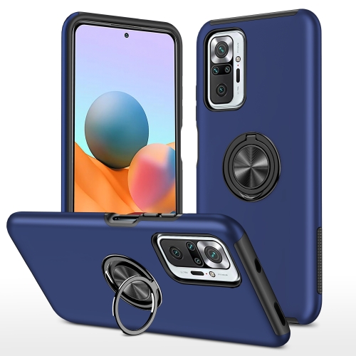 For Xiaomi Redmi Note 10 Pro PC + TPU Shockproof Magnetic Phone Case with Invisible Ring Holder(Blue)
For Xiaomi Redmi Note 10 Pro PC + TPU Shockproof Magnetic Phone Case with Invisible Ring Holder(Blue)