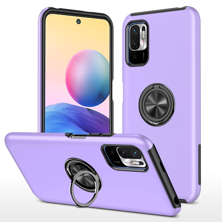For Xiaomi Redmi Note 10 5G PC + TPU Shockproof Magnetic Phone Case with Invisible Ring Holder(Purple)
For Xiaomi Redmi Note 10 5G PC + TPU Shockproof Magnetic Phone Case with Invisible Ring Holder(Purple)