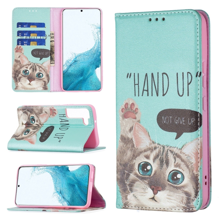 For Samsung Galaxy S22 5G Colored Drawing Pattern Invisible Magnetic Horizontal Flip Phone Leather Case with Holder & Card Slots & Wallet(Cat)
For Samsung Galaxy S22 5G Colored Drawing Pattern Invisible Magnetic Horizontal Flip Phone Leather Case with Holder & Card Slots & Wallet(Cat)