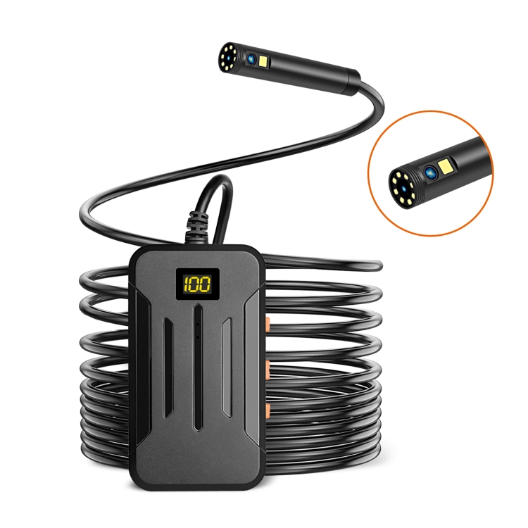 F300 5.5mm IP68 Waterproof HD Dual Cameras Digital Endoscope, Length:10m Hard Cable(Black)
F300 5.5mm IP68 Waterproof HD Dual Cameras Digital Endoscope, Length:10m Hard Cable(Black)