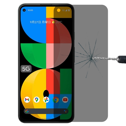 For Google Pixel 5a 5G 0.3mm 9H Surface Hardness 3D Curved Surface Privacy Glass Film
For Google Pixel 5a 5G 0.3mm 9H Surface Hardness 3D Curved Surface Privacy Glass Film