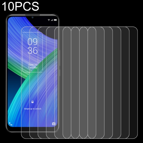 

For TCL 20 R 5G / 20Y 10 PCS 0.26mm 9H 2.5D Tempered Glass Film