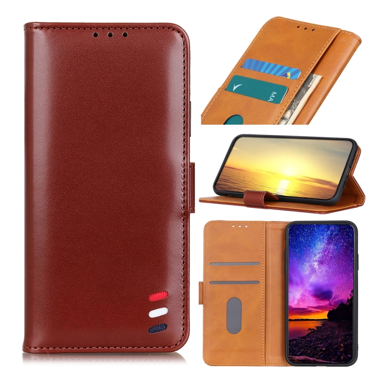 For Xiaomi Redmi Note 11 Pro 3-Color Pearl Texture Magnetic Buckle Horizontal Flip Leather Phone Case with Card Slots & Wallet & Holder(Brown)
For Xiaomi Redmi Note 11 Pro 3-Color Pearl Texture Magnetic Buckle Horizontal Flip Leather Phone Case with Card Slots & Wallet & Holder(Brown)