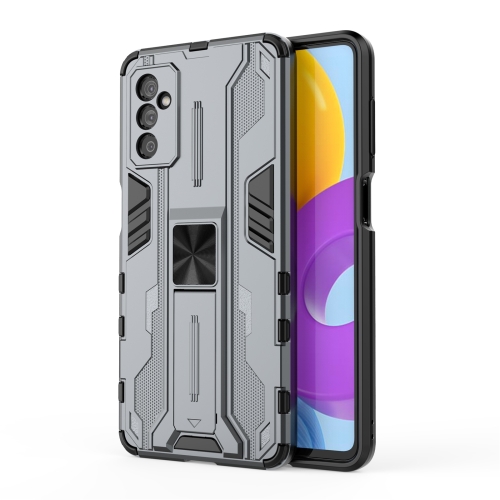 For Samsung Galaxy M52 5G Supersonic PC + TPU Shock-proof Phone Case with Holder(Grey)
For Samsung Galaxy M52 5G Supersonic PC + TPU Shock-proof Phone Case with Holder(Grey)