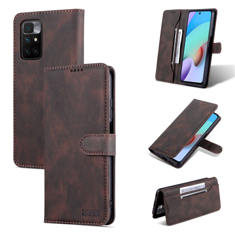 For Xiaomi Redmi 10 AZNS Dream II Skin Feel Horizontal Flip Leather Case(Coffee)
For Xiaomi Redmi 10 AZNS Dream II Skin Feel Horizontal Flip Leather Case(Coffee)
