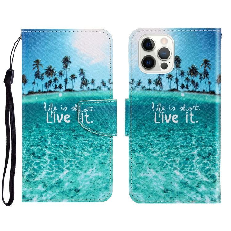 For iPhone 13 Pro Max 3D Colored Drawing Horizontal Flip Leather Phone Case (Coconut Tree)
For iPhone 13 Pro Max 3D Colored Drawing Horizontal Flip Leather Phone Case (Coconut Tree)