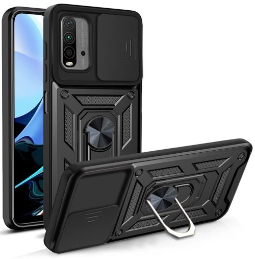 For Xiaomi Redmi Note 9 4G/9T/M3 Sliding Camera Cover Design TPU+PC Phone Protective Case(Black)
For Xiaomi Redmi Note 9 4G/9T/M3 Sliding Camera Cover Design TPU+PC Phone Protective Case(Black)