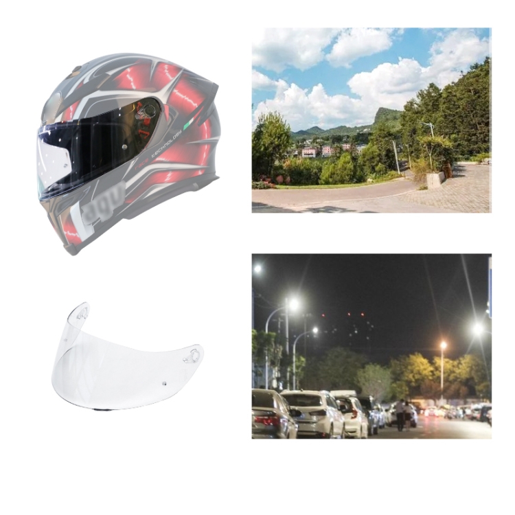 Motorcycle Helmet Visor Anti-UV Wind Shield Lens For AGV K1 / K3SV / K5(Transparent)
Motorcycle Helmet Visor Anti-UV Wind Shield Lens For AGV K1 / K3SV / K5(Transparent)