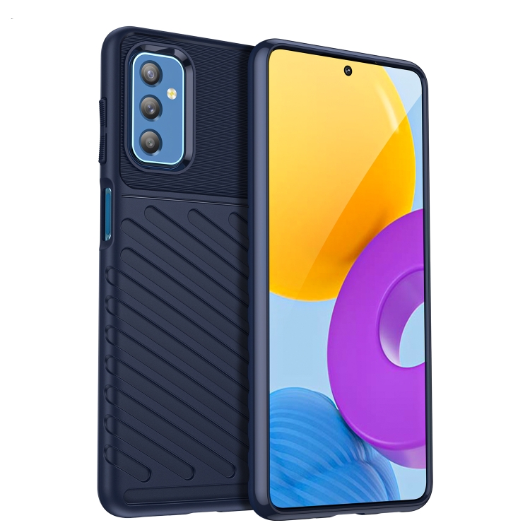 For Samsung Galaxy M52 5G Thunderbolt Shockproof TPU Protective Soft Phone Case(Blue)
For Samsung Galaxy M52 5G Thunderbolt Shockproof TPU Protective Soft Phone Case(Blue)