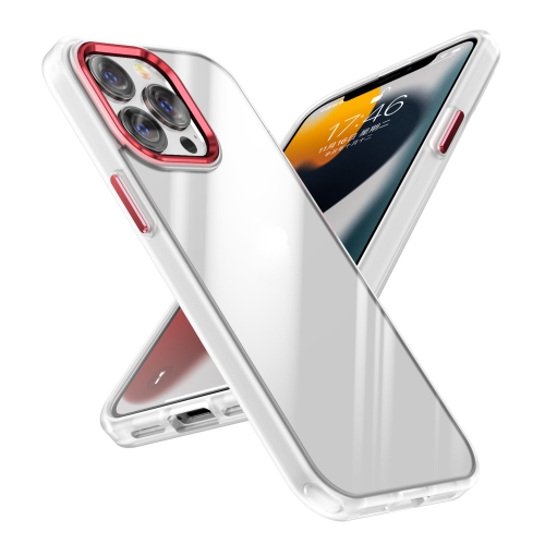 Four-corner Shockproof TPU + PC Phone Case For iPhone 13 Pro Max(Transparent Red)
Four-corner Shockproof TPU + PC Phone Case For iPhone 13 Pro Max(Transparent Red)