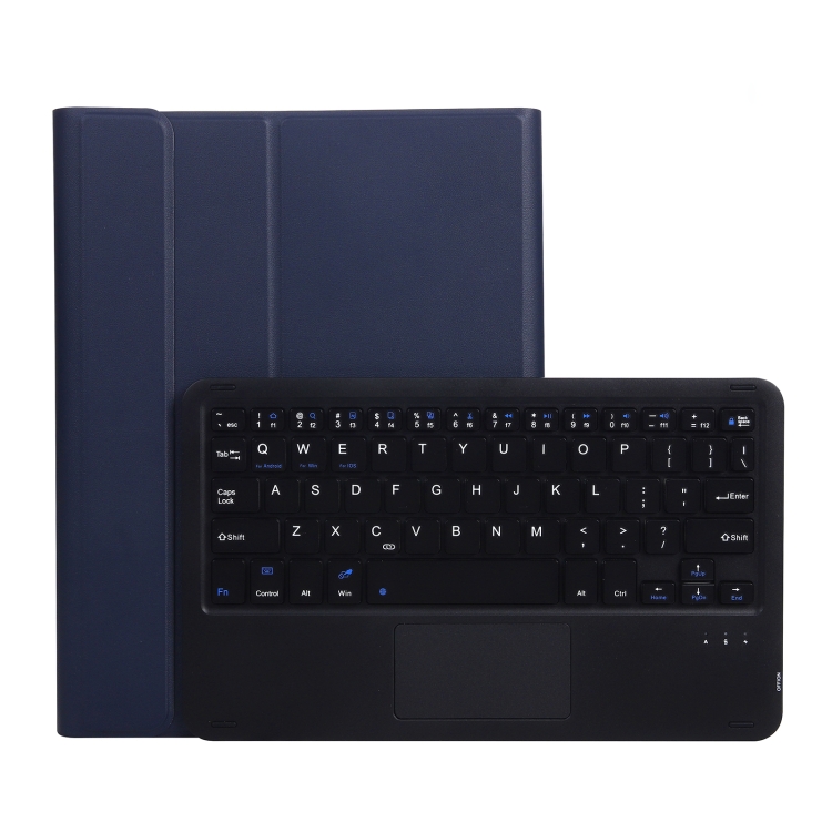 A102B-A Lambskin Texture Square Keycap Bluetooth Keyboard Leather Case with Touch Control For iPad Pro 10.5 inch / 10.2 2021 & 2020 & 2019 / Air 3(Blue)
A102B-A Lambskin Texture Square Keycap Bluetooth Keyboard Leather Case with Touch Control For iPad Pro 10.5 inch / 10.2 2021 & 2020 & 2019 / Air 3(Blue)