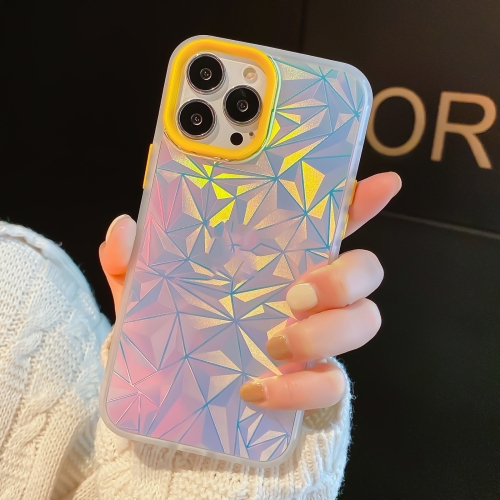 For iPhone 13 Pro Color Matching Lens Chameleon Series Protective Phone Case (Diamond Pattern)
For iPhone 13 Pro Color Matching Lens Chameleon Series Protective Phone Case (Diamond Pattern)