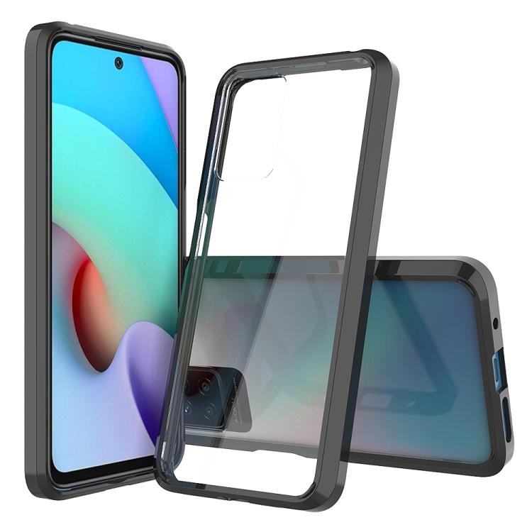 For Xiaomi Redmi 10 4G / Note 11 4G International Version Scratchproof TPU + Acrylic Protective Phone Case(Black)
For Xiaomi Redmi 10 4G / Note 11 4G International Version Scratchproof TPU + Acrylic Protective Phone Case(Black)